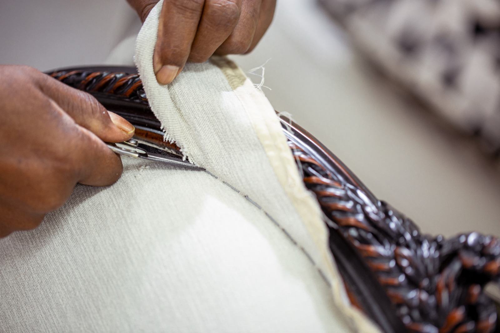 Master Upholsterers at Work – Hand-Stitching Techniques